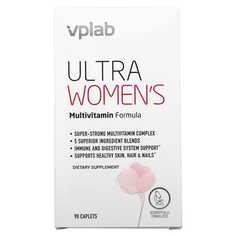 Ultra Women’s, мультивитамины для женщин, 90 капсул, Vplab