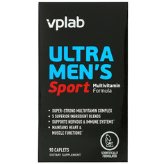 Ultra Men’s, мультивитамины для мужчин для физической активности, 90 капсул, Vplab