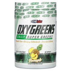 OxyGreens, Daily Super Greens, ананас, 246 г (8,7 унции), EHPlabs