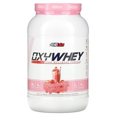 OxyWhey, сухой протеин для хорошего самочувствия, со вкусом клубничного молочного коктейля, 880 г (1,94 фунта), EHPlabs