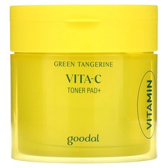Green Tangerine Vita-C Toner Pad +, 70 подушечек, Goodal