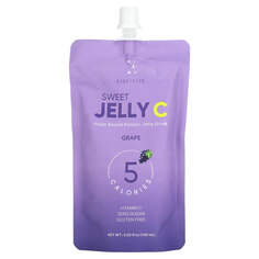Sweet Jelly C, желейный напиток из конжака на растительной основе, виноград, 150 мл (5,02 жидк. Унции), Everydaze