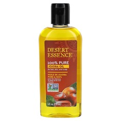 На 100% чистое масло жожоба, для волос, кожи и кожи головы, 118 мл (4 жидк. унции), Desert Essence