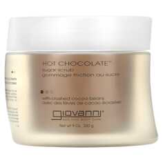 Hot Chocolate, сахарный скраб с измельченными какао-бобами, 260 г (9 унций), Giovanni