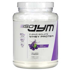 Clear Isolate Whey Protein, виноград, 1,1 фунта (18,3 унции), JYM Supplement Science