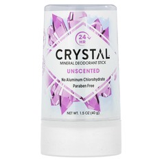 Минеральный дезодорант-карандаш, без запаха, 40 г (1,5 унции), Crystal ​Crystal