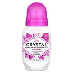 Минеральный шариковый дезодорант, без запаха, 66 мл (2,25 жидк. унции), Crystal ​Crystal