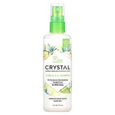 Минеральный дезодорант-спрей, с запахом ванили и жасмина,118 мл (4 жидк. унции), Crystal ​Crystal
