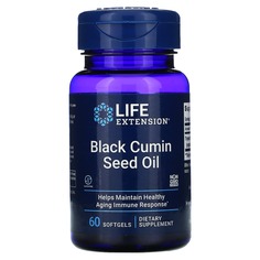 Масло семян черного тмина, 60 мягких таблеток, Life Extension