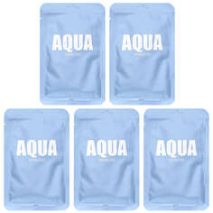 Aqua Hydrating Sheet Beauty Mask Set, 5 шт., По 30 мл (1,01 жидк. Унции), Lapcos