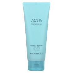 Super Aqua Max, мягкий гель-пилинг, 155 мл (5,24 жидк. Унции), Nature Republic