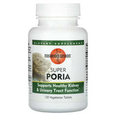 Super Poria, 120 вегетарианских таблеток, Mushroom Wisdom