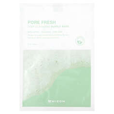 Pore Fresh, пузырьковая косметическая маска для глубокого очищения, 1 листовая маска, 25 г (0,88 унции), Mizon