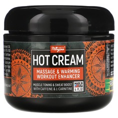 Hot-Cream, средство для массажа и согревающих тренировок, 4 жидк. Унции, Maryann Organics