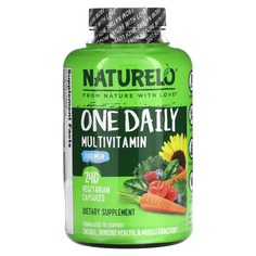 Мультивитамины для мужчин One Daily, 240 вегетарианских капсул, NATURELO