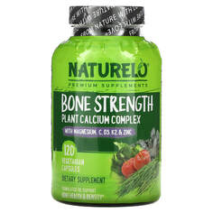Для здоровья костей, комплекс кальция на растительной основе, 120 вегетарианских капсул, NATURELO