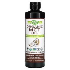 Органическое масло со среднецепочечными триглицеридами (СЦТ), 480 мл (16 жидких унций), Nature&apos;s Way