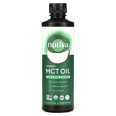 Органическое масло MCT, 473 мл (16 жидк. унций), Nutiva
