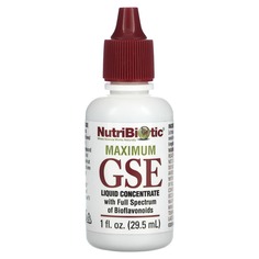 Maximum GSE, жидкий концентрат, 29,5 мл (1 жидкая унция), NutriBiotic