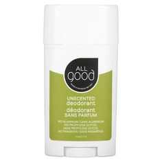 Дезодорант, без запаха, 71 г (2,5 унции), All Good Products