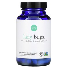 Lady Bugs, добавка с пробиотиками и пребиотиками для женщин, 60 капсул, Ora