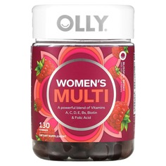 Мультивитамины для женщин, блаженные ягоды, 130 жевательных таблеток, OLLY