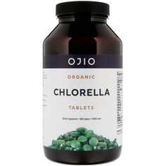 Органическая хлорелла в таблетках, 250 мг, 1000 таблеток, Ojio