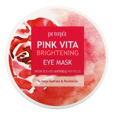 Осветляющая маска для глаз Pink Vita, 60 шт. (70 г), Petitfee