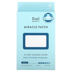 Inc., Beauty, Miracle Patch, покрытие для борьбы с пятнами, XL, 6 патчей, Rael