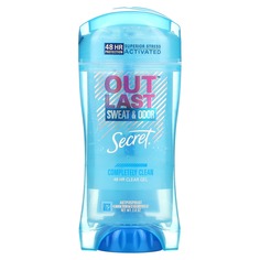 Outlast, прозрачный гель-дезодорант на 48 часов, абсолютная чистота, 73 г (2,6 унции), Secret