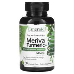 Meriva куркума +, 250 мг, 60 растительных капсул, Emerald Laboratories
