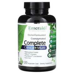 CoEnzymated Complete Clinical + Multi, 120 растительных капсул, Emerald Laboratories