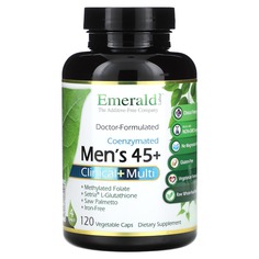 Coenzymated Men&apos;s 45+ Clinical + Multi, 120 растительных капсул, Emerald Laboratories