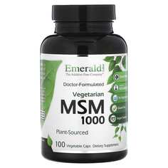 MSM 1000`` 100 растительных капсул, Emerald Laboratories
