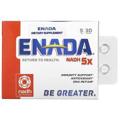 NADH 5x, 5 мг, 30 таблеток, ENADA