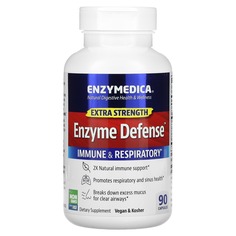 Enzyme Defense, усиленный, 90 капсул, Enzymedica