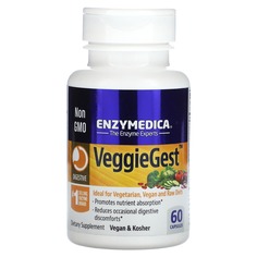 VeggieGest`` 60 капсул, Enzymedica