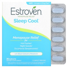 Средство для облегчения менопаузы и улучшения сна, 30 капсул для ежедневного приема, Estroven