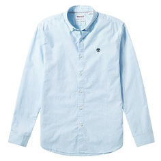 Рубашка Timberland Long Sleeve, голубой