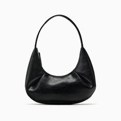 Сумка Zara Oval Shoulder, черный