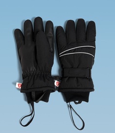Лыжные перчатки Oysho Primaloft Ski Touch, черный
