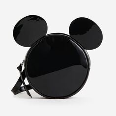 Сумка кросс-боди H&amp;M Mickey Mouse Appliqued, черный H&M