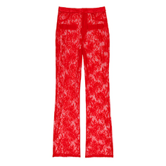 Кружевные брюки Victoria&apos;s Secret VS Archives Rose, красный
