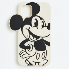 Чехол H&amp;M Mickey Mouse для iPhone, кремовый/черный H&M