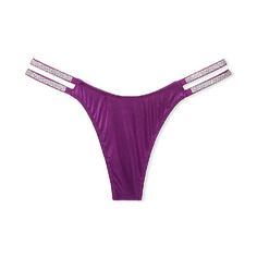 Трусы Victoria&apos;s Secret Very Sexy Shine Strap Lace, фиолетовый
