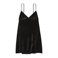 Платье-комбинация Victoria&apos;s Secret Velvet, черный