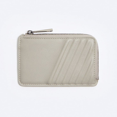 Портмоне Zara Raised Card Holder, серый