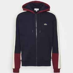 Толстовка Lacoste Unisex, темно-синий/белый/темно-красный