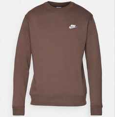 Толстовка Nike Sportswear Club Crew Unisex, коричневый