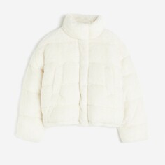 Куртка H&amp;M Puffer, белый H&M